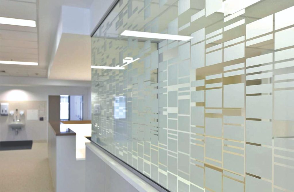 Glass Branding & Sandblast Stickers project by Eminent