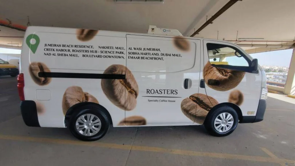 Vehicle Branding project by Eminent