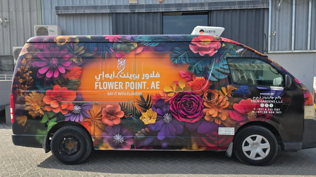 Vehicle Branding project by Eminent