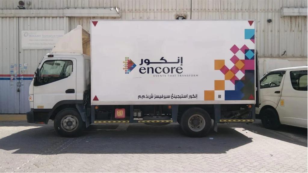Vehicle Branding project by Eminent