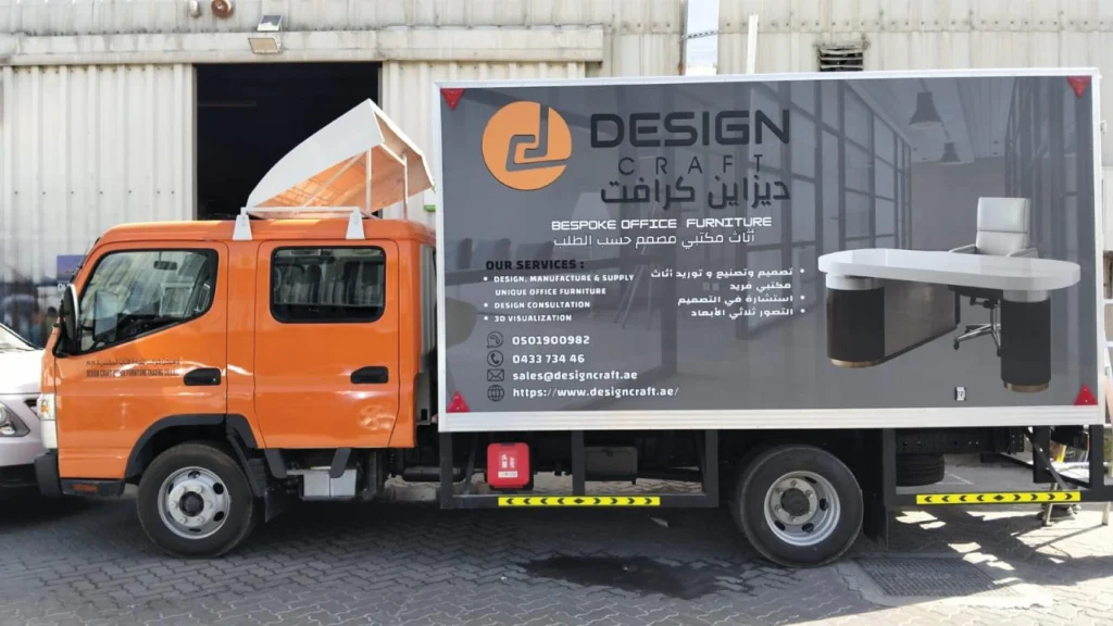 Vehicle Branding project by Eminent