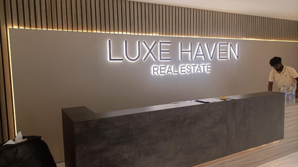 Indoor Signage project by Eminent