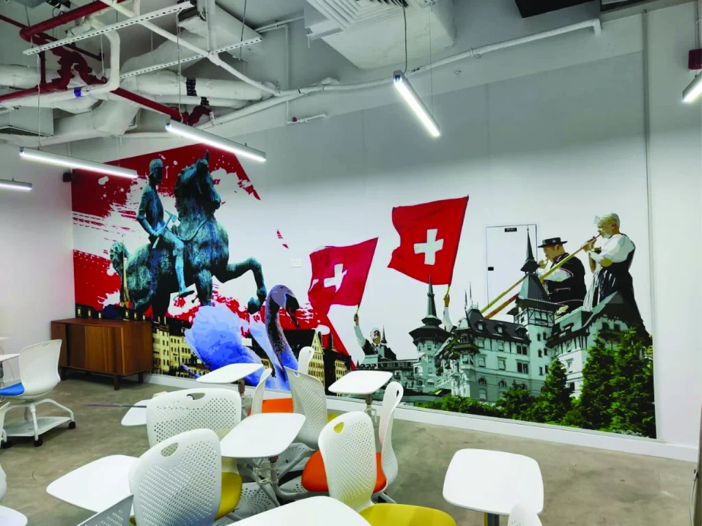Wall Branding project by Eminent