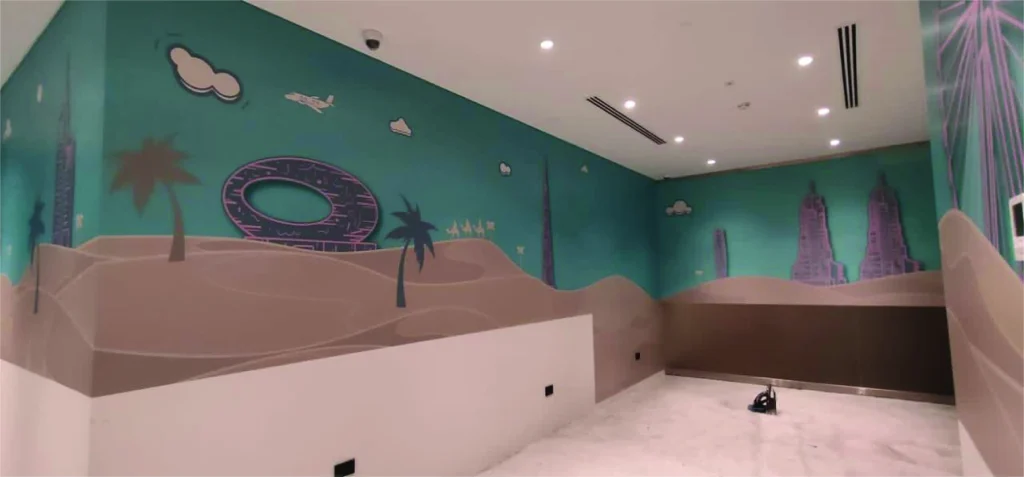 Wall Branding project by Eminent