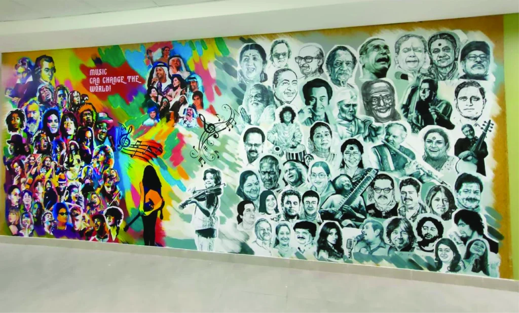 Wall Branding project by Eminent