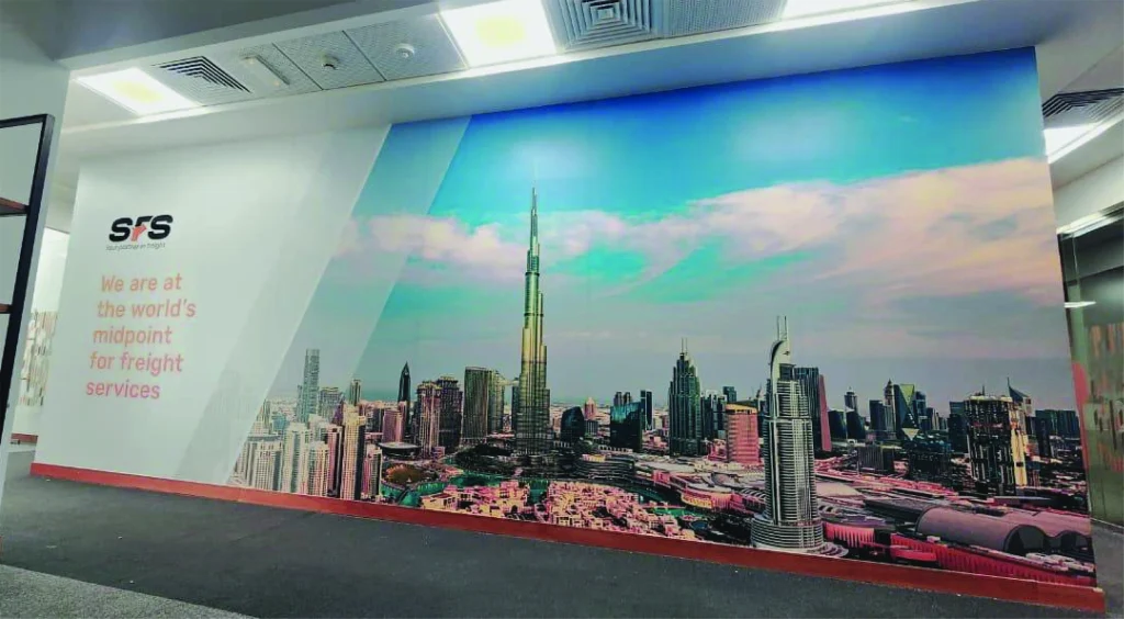 Wall Branding project by Eminent