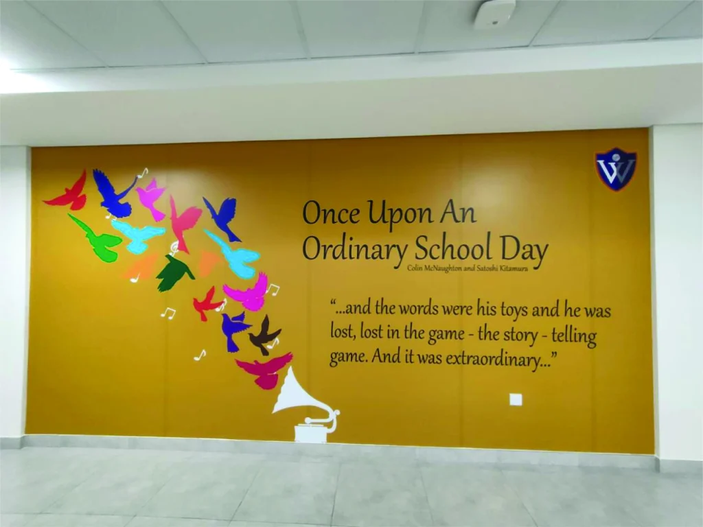 Wall Branding project by Eminent